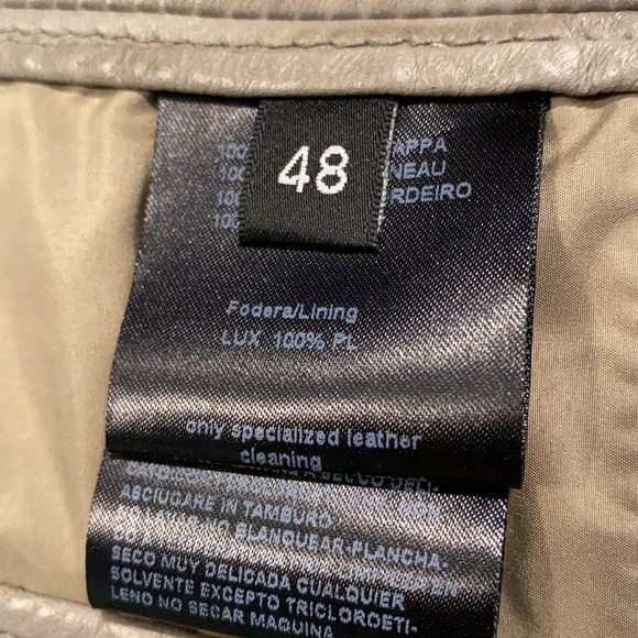 Armani Collezioni 100% Lamb Skin Nappa - Picture 5 of 6